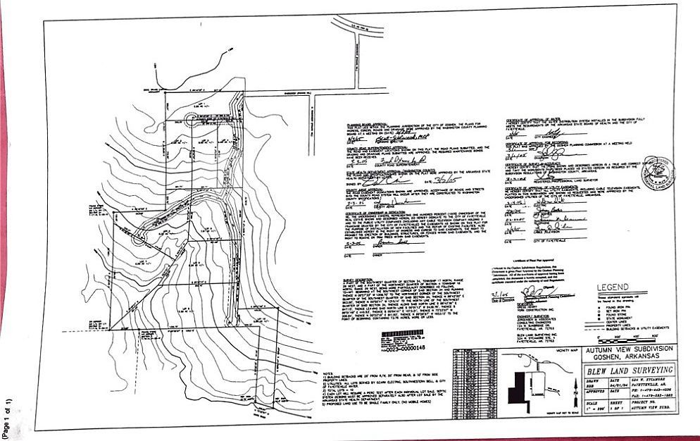 N Autumn Ct LOT 5 Fayetteville, AR 72703  | Land/Lot