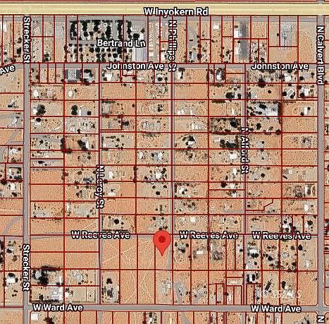 W Reeves Ave Ridgecrest, CA 93555  | Land/Lot