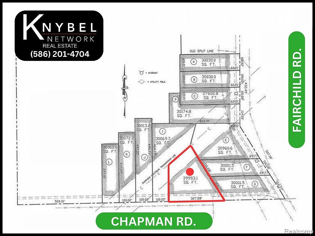 24445 Chapman Rd Macomb, MI 48042  | Land/Lot