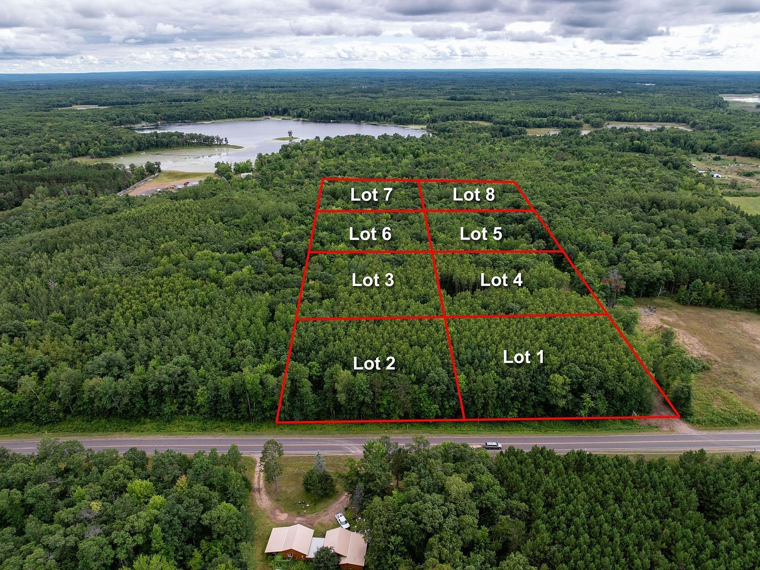 LOT 5 Ken Can Ln Webster, WI 54893  | Land/Lot