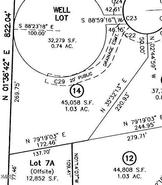 257 Fairhaven Dr LOT 14 Zebulon, NC 27597 | Land/Lot