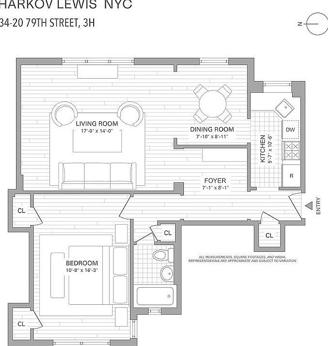 34-20 79th St APT 3H Queens, NY 11372  | Condominium