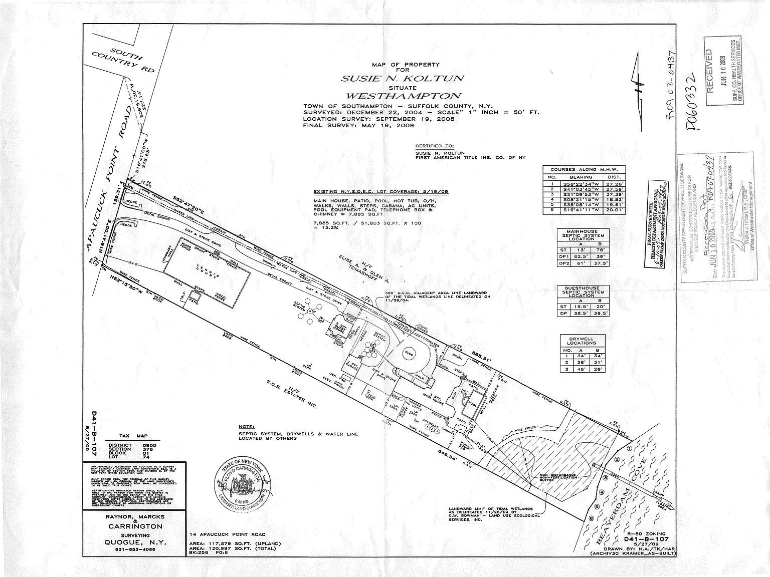 14 Apaucuck Point Rd Westhampton, NY 11977  | Single Family