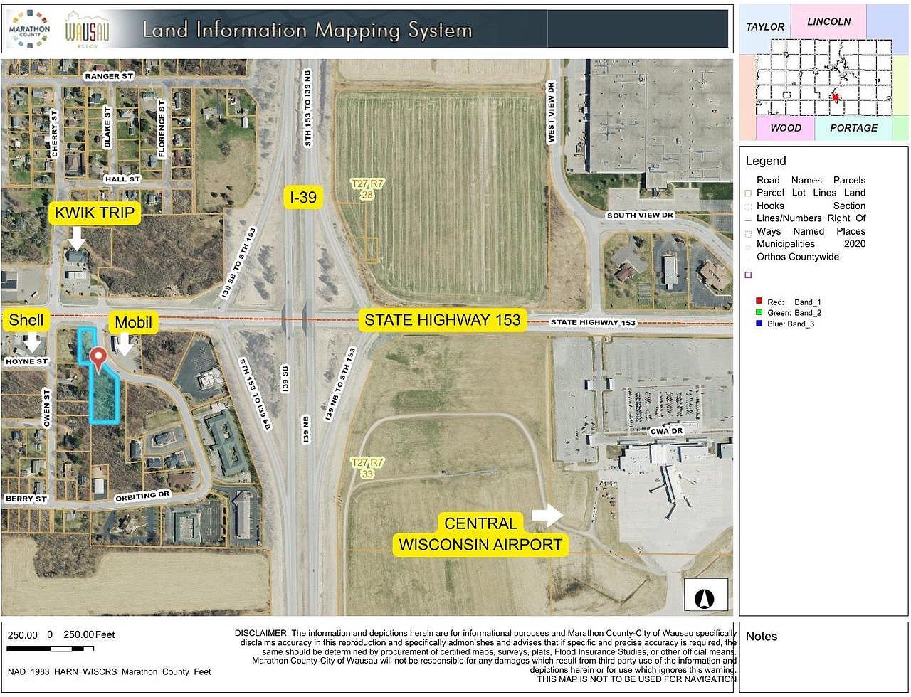 State Hghway #153 Mosinee, WI 54455  | Land/Lot