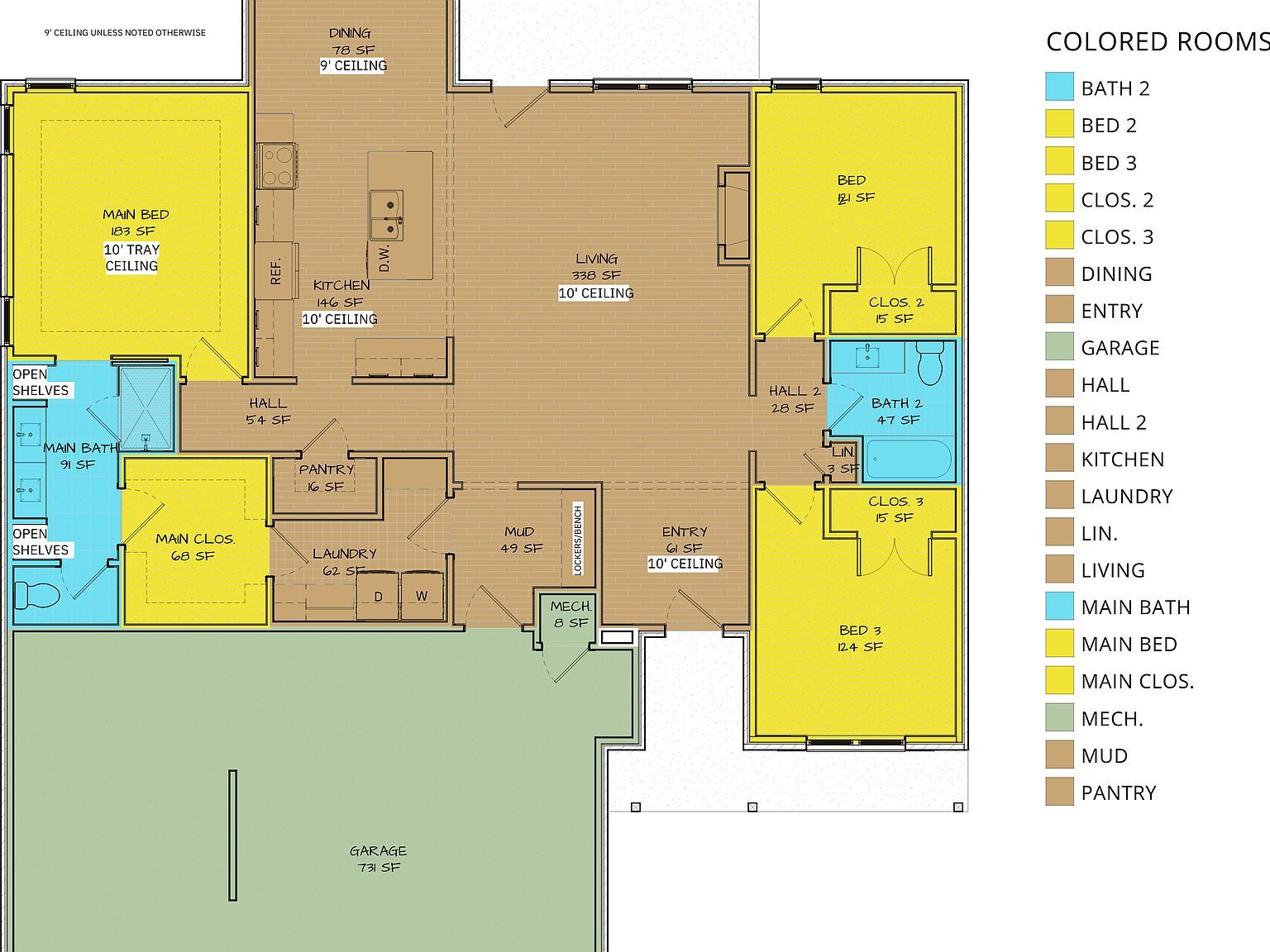 Dandelion Plan, Springhill Estates Barling, AR 72923 | Single Family