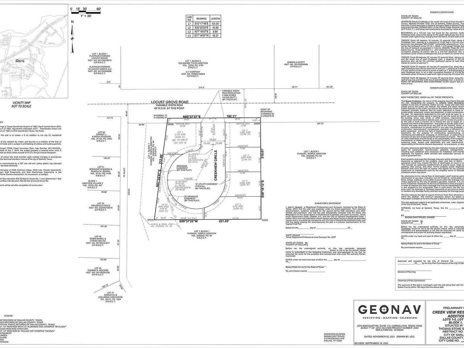 4926 Locust Grove Rd Garland, TX 75043 | Land/Lot