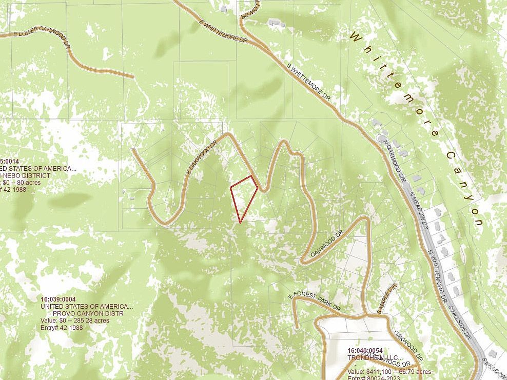 2000 N Oakwood Dr Springville, UT 84663  | Land/Lot