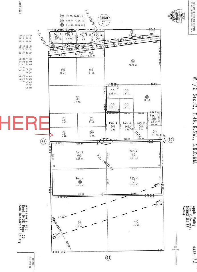 0 Joshua Rd Apple Valley, CA 92308  | Land/Lot