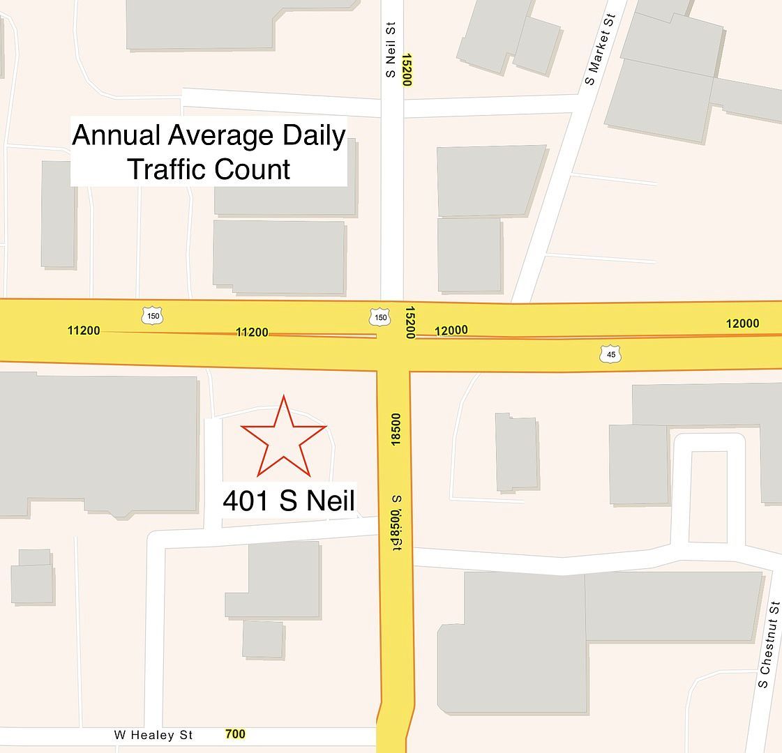 401 S Neil St Champaign, IL 61820 | Land/Lot