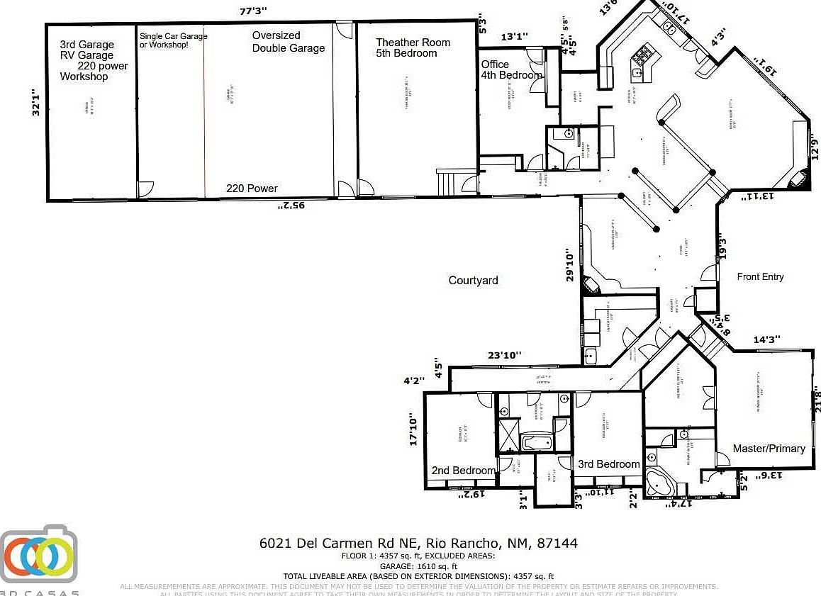 6021 Del Carmen Dr NE Rio Rancho, NM 87144 | Single Family