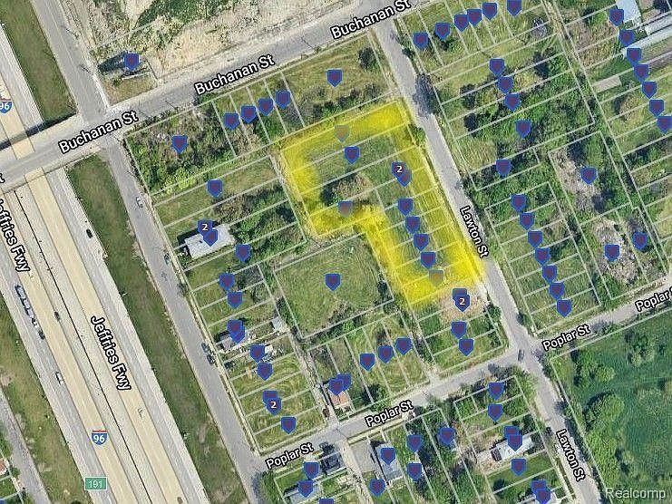 4253 Lawton St Detroit, MI 48208  | Land/Lot