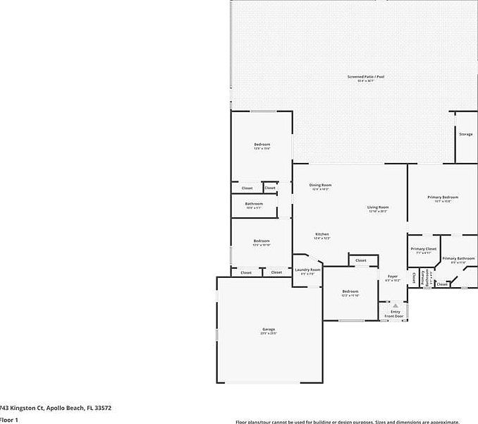 743 Kingston Ct Apollo Beach, FL 33572  | Single Family
