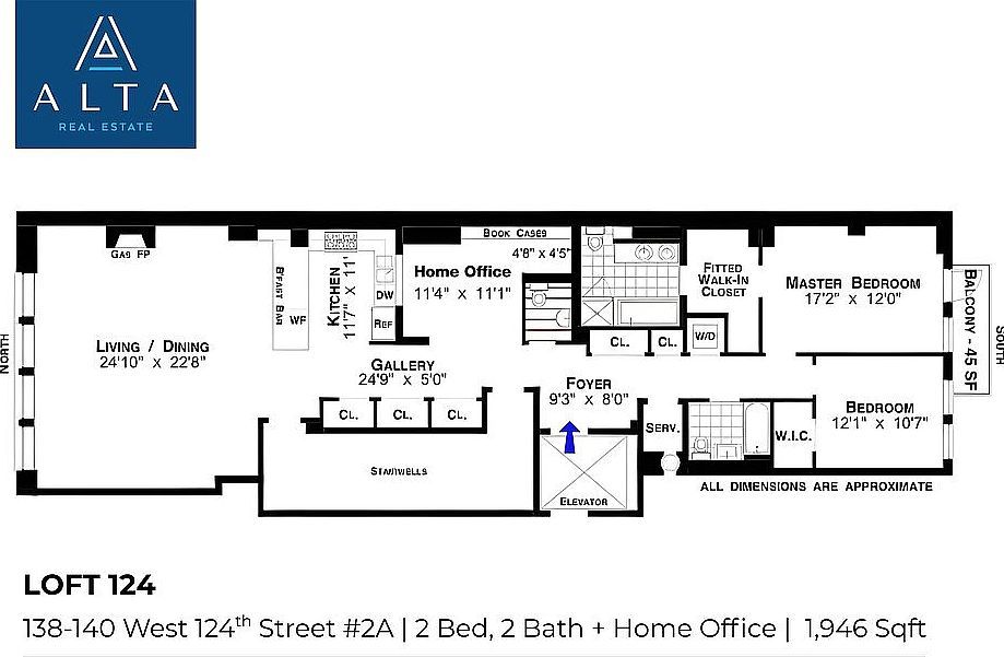 140 W 124th St APT 2A New York, NY 10027  | Condominium