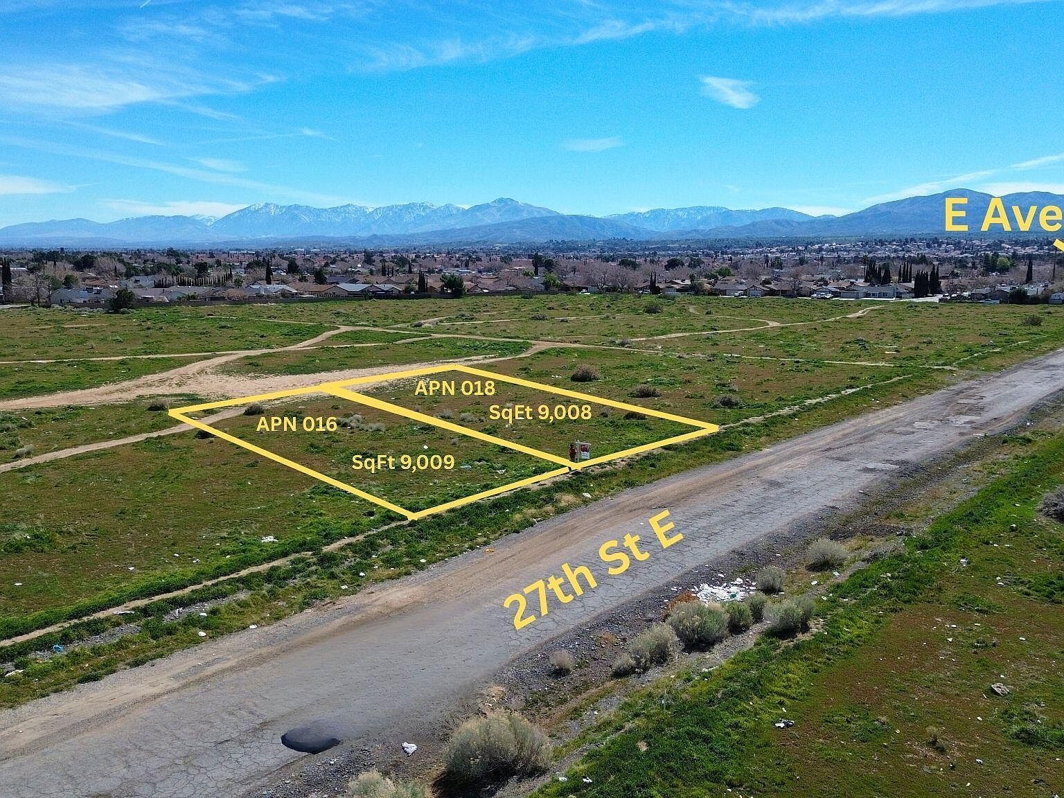 27th Ste Vic Avenue R10 Palmdale, CA 93550  | Land/Lot