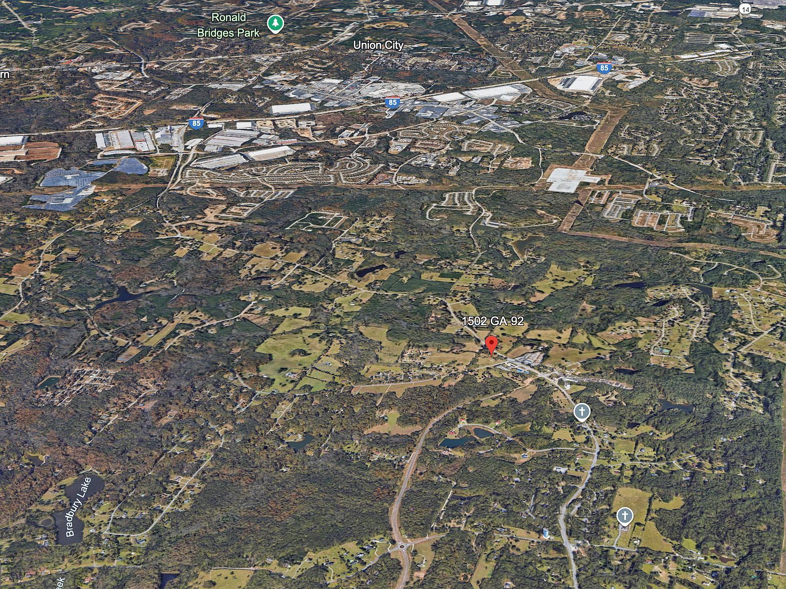 1502 Highway 92 N Fayetteville, GA 30214  | Land/Lot
