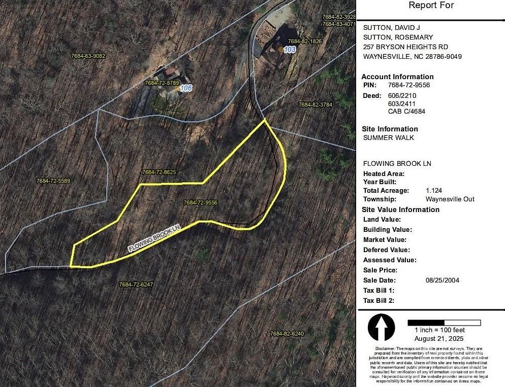0 Flowing Brook Ln #3 Waynesville, NC 28786 | Land/Lot