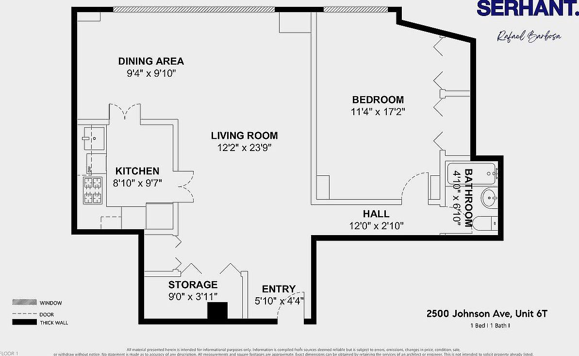 2500 Johnson Ave #6T Bronx, NY 10463  | Condominium