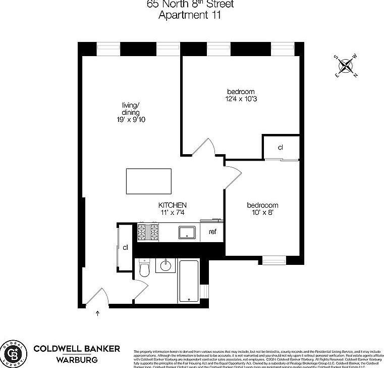 65 N 8th St APT 11 Brooklyn, NY 11249  | Condominium