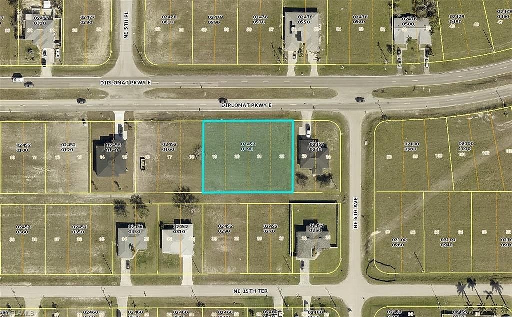 528 Diplomat Pkwy E Cape Coral, FL 33909  | Land/Lot
