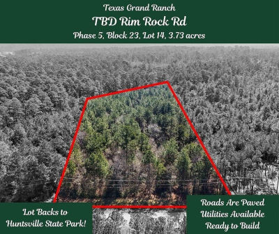 Rim Rock Rd LOT 14 Huntsville, TX 77340