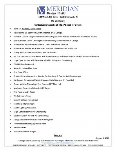 130 Watch Hill Drive, East Greenwich, RI, USA