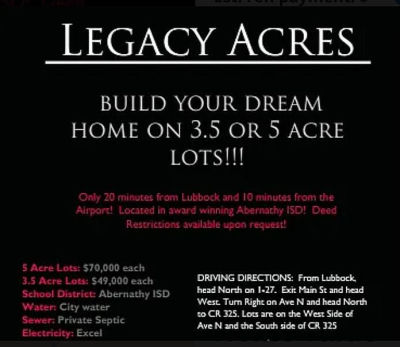 0 County Road 325 Abernathy, TX 79311