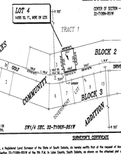 Golf Dr Wentworth, SD 57075