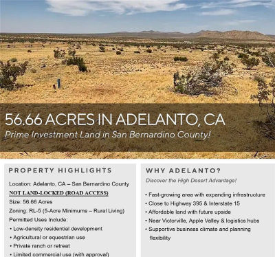 0 Desert Flower Rd #36 Adelanto, CA 92301