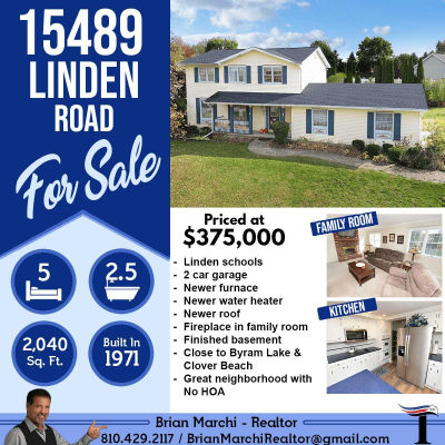 15489 Linden Road, Linden, MI, USA