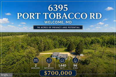6395 Port Tobacco Rd Welcome, MD 20693