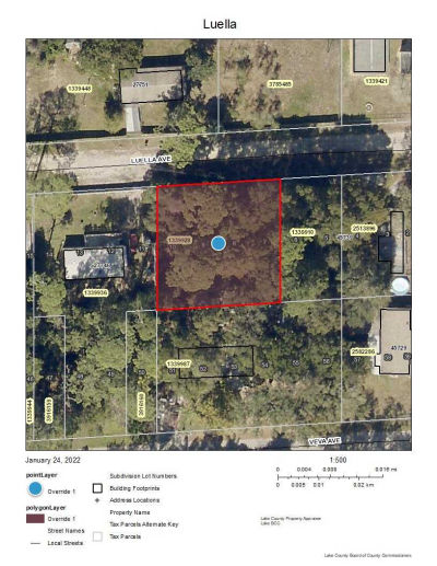 Lots 7, 8, 9, and 10 LUELLA AVE