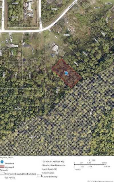 Raccoon St LOT 114 Paisley, FL 32767