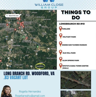 LOT 10 Long Branch Rd Woodford, VA 22580