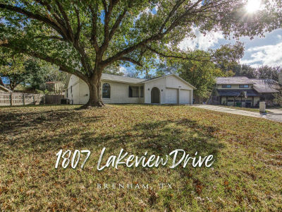 1807 Lakeview Dr Brenham, TX 77833