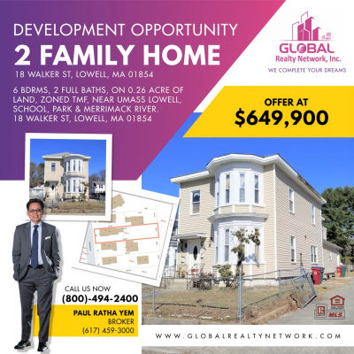 18 Walker Street, Lowell, MA, USA