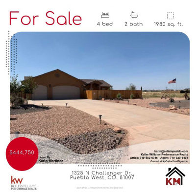 1325 Challenger Drive, Pueblo West, CO, USA