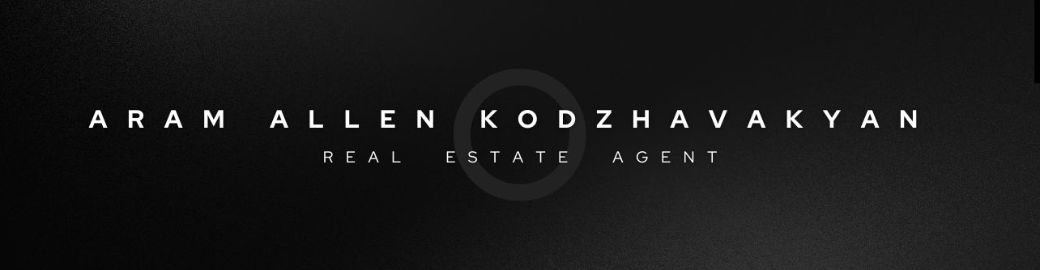 Aram Allen Kodzhavakyan Top real estate agent in Glendale 