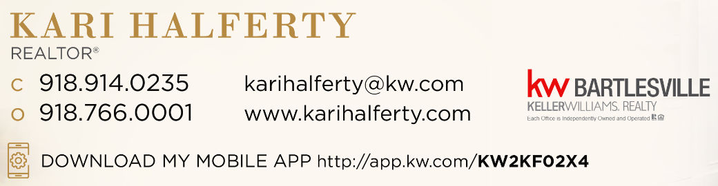 Kari Halferty Top real estate agent in Bartlesville 