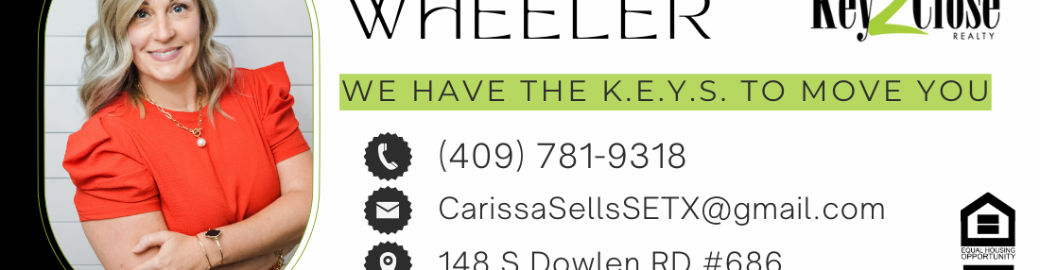 Carissa Wheeler Top real estate agent in Beaumont