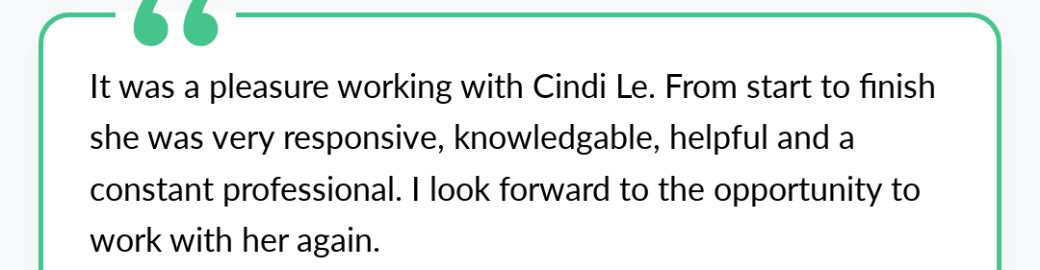 Cindi Le Top real estate agent in Houston