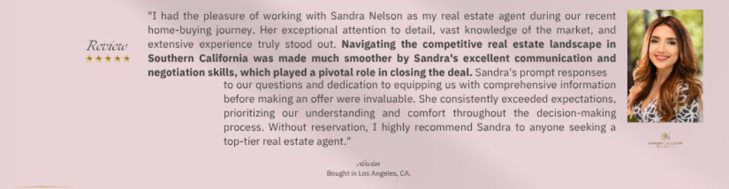 Sandra Nelson Top real estate agent in Los Angeles