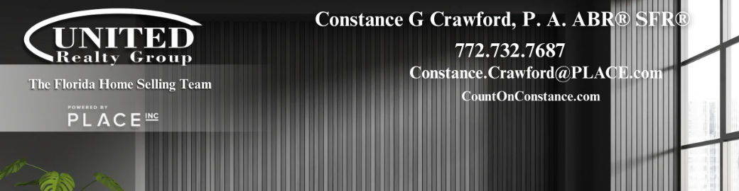 Constance G Crawford, P. A. ABR(R) SFR(R) Top real estate agent in Royal Palm Beach