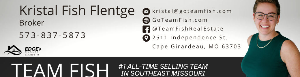Kristal Fish Flentge Top real estate agent in Cape Girardeau
