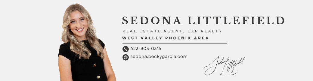 Sedona Littlefield Top real estate agent in Litchfield Park