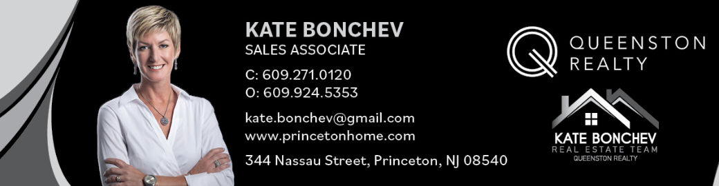Kate Bonchev, Realtor & Team Leader Top real estate agent in Princeton 