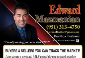 Edward Mazmanian Top real estate agent in Corona 