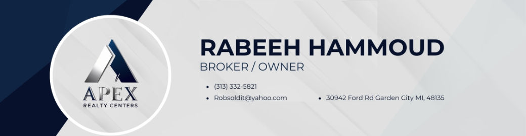 Rabeeh Hammoud Top real estate agent in Garden City