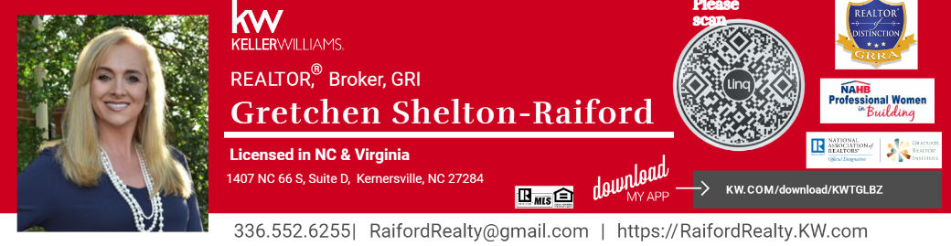 Gretchen Shelton-Raiford Top real estate agent in Kernersville 