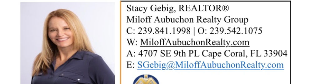 Stacy Gebig Top real estate agent in Cape Coral 