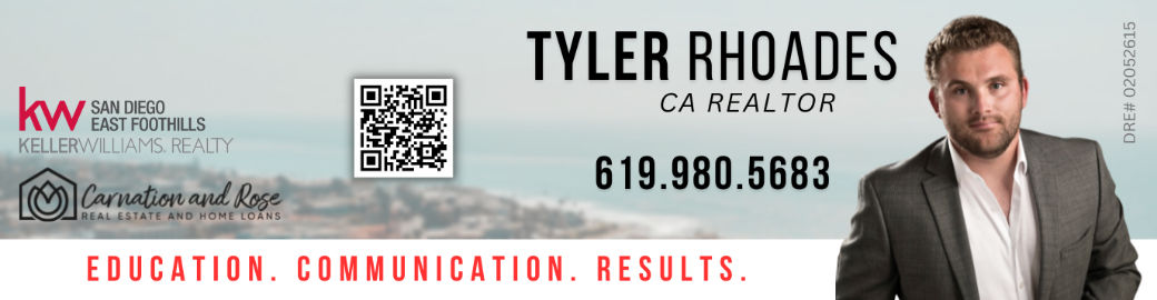 Tyler Rhoades Top real estate agent in El Cajon 
